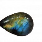 1 Pcs. Of Natural Labradorite Pear Cabachon 34x23mm loose gemstone for jewelry