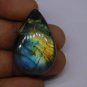 1 Pcs. Of Natural Labradorite Pear Cabachon 34x23mm loose gemstone for jewelry