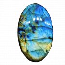 1 Pcs. Of Natural Labradorite Oval Cabachon 68x42mm loose gemstone for jewelry