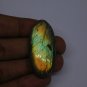 1 Pcs. Of Natural Labradorite Oval Cabachon 43x20mm loose gemstone for jewelry