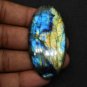 1 Pcs. Of Natural Labradorite Oval Cabachon 57x35mm loose gemstone for jewelry
