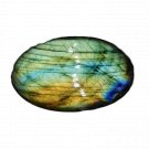 1 Pcs. Of Natural Labradorite Oval Cabachon 43x27mm loose gemstone for jewelry