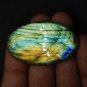 1 Pcs. Of Natural Labradorite Oval Cabachon 43x27mm loose gemstone for jewelry