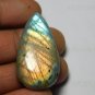 1 Pcs. Of Natural Labradorite Pear Cabachon 41x21mm