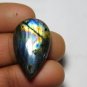 1 Pcs. Of Natural Labradorite Pear Cabachon 30x18mm