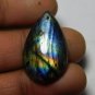 1 Pcs. Of Natural Labradorite Pear Cabachon 30x18mm