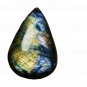 1 Pcs. Of Natural Labradorite Pear Cabachon 40x28mm