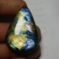 1 Pcs. Of Natural Labradorite Pear Cabachon 40x28mm