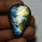 1 Pcs. Of Natural Labradorite Pear Cabachon 40x28mm