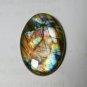 1 Pcs. Of Natural Labradorite Oval Cabachon 34x23mm