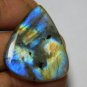1 Pcs. Of Natural Labradorite Pear Cabachon 35x29mm