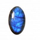 1 Pcs. Of Natural Labradorite Oval Cabachon 36x25mm