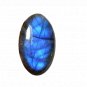 1 Pcs. Of Natural Labradorite Oval Cabachon 36x25mm