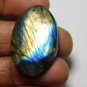1 Pcs. Of Natural Labradorite Oval Cabachon 32x21mm