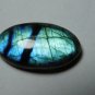 1 Pcs. Of Natural Labradorite Oval Cabachon 35x20mm