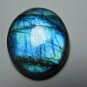 1 Pcs. Of Natural Labradorite Oval Cabachon 31x27mm