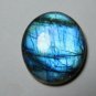 1 Pcs. Of Natural Labradorite Oval Cabachon 31x27mm