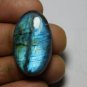 1 Pcs. Of Natural Labradorite Oval Cabachon 30x18mm