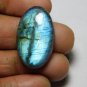 1 Pcs. Of Natural Labradorite Oval Cabachon 30x18mm