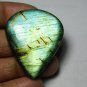 1 Pcs. Of Natural Labradorite Pear Cabachon 43x36mm