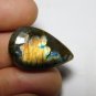 1 Pcs. Of Natural Labradorite Pear Cabachon 26x16mm
