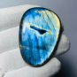 1 Pcs. Of Natural Labradorite Fancy Cabachon 51x36x8mm loose gemstone for jewelry