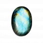 1 Pcs. Of Natural Labradorite  Oval Cabachon 40x28x9mm