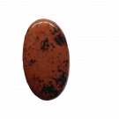 1 Pcs. Of Natural Mahogany Obsidian Oval Cabachon 42x24mm loose gemstone for jewelry