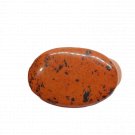 1 Pcs. Of Natural Mahogany Obsidian Oval Cabachon 36x22mm loose gemstone for jewelry