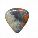 1 Pcs. Of Natural Maligano Jasper Trillion Cabachon 31x3mm loose gemstone for jewelry
