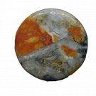 1 Pcs. Of Natural Maligano Jasper Round Cabachon 40mm loose gemstone for jewelry