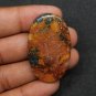 1 Pcs. Of Natural Maligano Jasper Oval Cabachon 42x24mm loose gemstone for jewelry