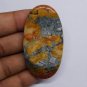 1 Pcs. Of Natural Maligano Jasper Oval Cabachon 61x32mm loose gemstone for jewelry