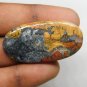 1 Pcs. Of Natural Maligano Jasper Oval Cabachon 43x22mm loose gemstone for jewelry