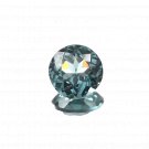 1 Pcs. Of Natural Mozambique Blue Green Tourmaline Round Brilliant Cut 7mm loose gemstone for jewelr