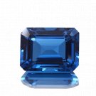 1 Pcs. Of Natural Mozambique Blue Tourmaline  Rectangle Radiant Cut 10x14mm loose gemstone for jewel