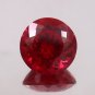 1 Pcs. Of Natural Mozambique Ruby Round Brilliant Cut 13mm loose gemstone for jewelry