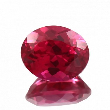 1 Pcs. Of Natural Mozambique Ruby Oval Fine Step Cut 10x8mm loose gemstone for jewelry