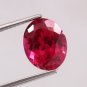 1 Pcs. Of Natural Mozambique Ruby Oval Fine Step Cut 10x8mm loose gemstone for jewelry
