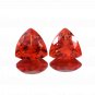 1 Pcs. Of Natural Orange Sapphire Trillion Modified Brilliant Cut 8x8mm loose gemstone for jewelry