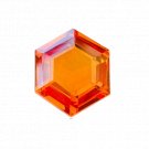 1 Pcs. Of Natural Orange Sapphire Fancy Fine Step Cut 11x11x6mm