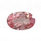1 Pcs. Of Natural Padparadscha Sapphire Oval Fine Step Cut 8x12mm loose gemstone for jewelry