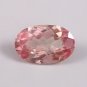 1 Pcs. Of Natural Padparadscha Sapphire Oval Fine Step Cut 8x12mm loose gemstone for jewelry