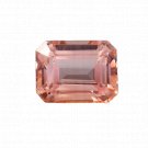 1 Pcs. Of Natural Padparadscha Sapphire Rectangle Radiant Cut 12x9mm loose gemstone for jewelry