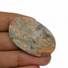 1 Pcs. Of Natural Picasso Jasper Oval Cabachon 41x26mm loose gemstone for jewelry