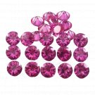 5 Pcs. Of Natural Pink Sapphire Round Brilliant Cut 8mm loose gemstone for jewelry