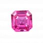 1 Pcs. Of Natural Pink Sapphire Octagon Asscher Cut 7x7mm loose gemstone for jewelry