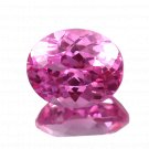 1 Pcs. Of Natural Pink Sapphire Oval Fine Step Cut 9x7mm loose gemstone for jewelry