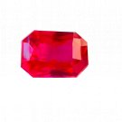 1 Pcs. Of Natural Pink Sapphire Cushion Fine Step Cut 12x8x7mm