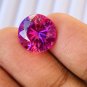 1 Pcs. Of Natural Pink Sapphire Round Brilliant Cut 12mm loose gemstone for jewelry